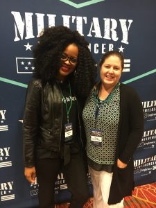 Anna Blanch Rabe Lakesha Cole Military Influencer Conference 2017