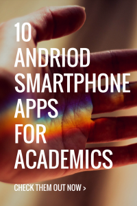 android smartphone apps for academics